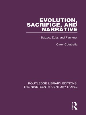 cover image of Evolution, Sacrifice, and Narrative